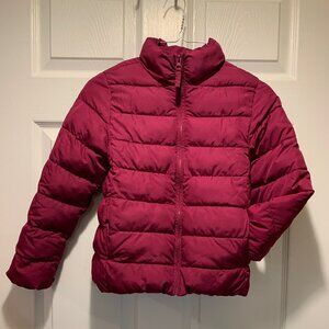 CHILDREN'S PLACE Purple/Fuchsia Girl's Puffer Jacket Size: M/M 7/8